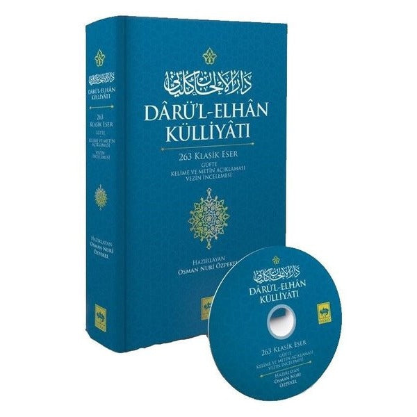 Darü'l-Elhan Külliyatı: 263 Klasik Eser Güfte Kelime ve Metin Açıklaması Vezin İncelemesi-CD Ekli | Ötüken Neşriyat Yayınları