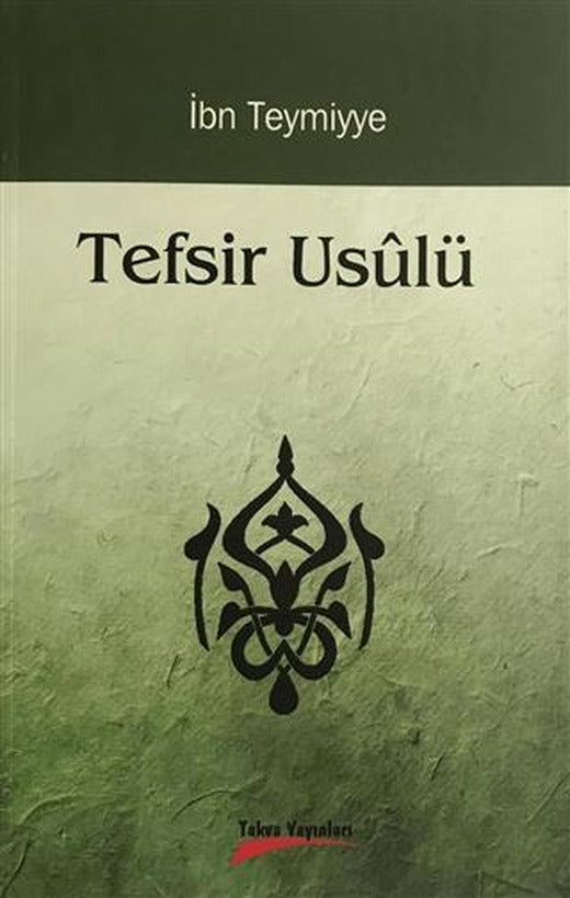 Tefsir Usulü | Takva Yayınları (Ciltsiz)