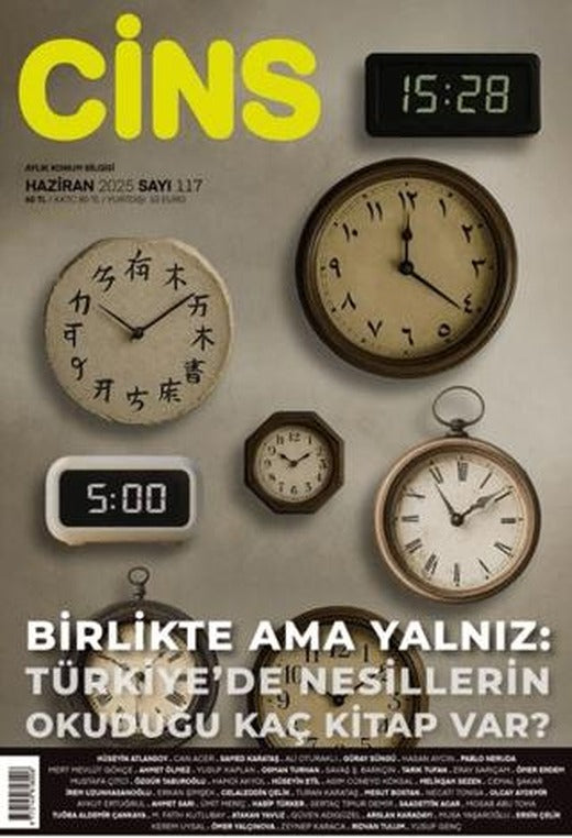 Cins Aylık Dergi Sayı: 117 Haziran 2025 | Cins Dergisi (Ciltsiz)