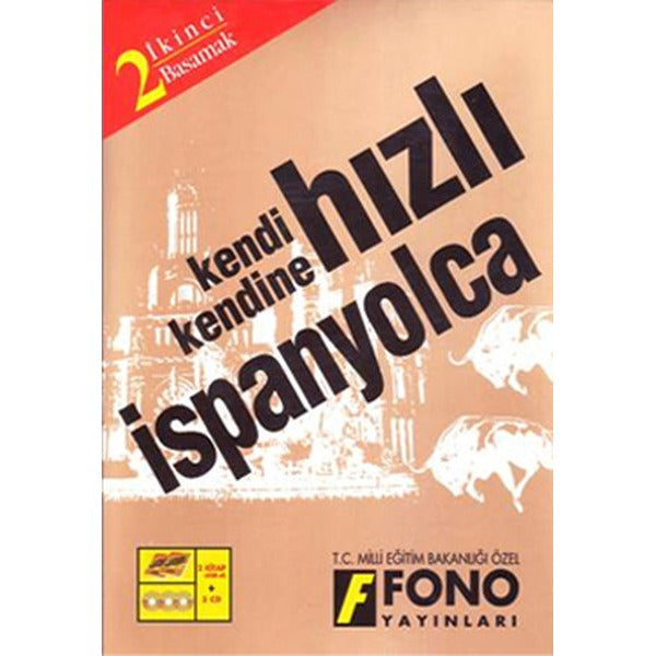 Hızlı İspanyolca 2. Basamak Seti - Kutulu | Fono Yayınları