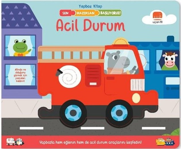 Acil Durum-Sen Hazırsan Başlıyoruz! | Uçan Fil (Ciltli)