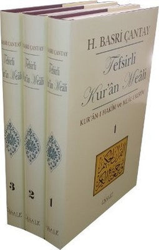 Tefsirli Kur'an Meali (3 Cilt Takım) | Risale Yayınları (Ciltli)