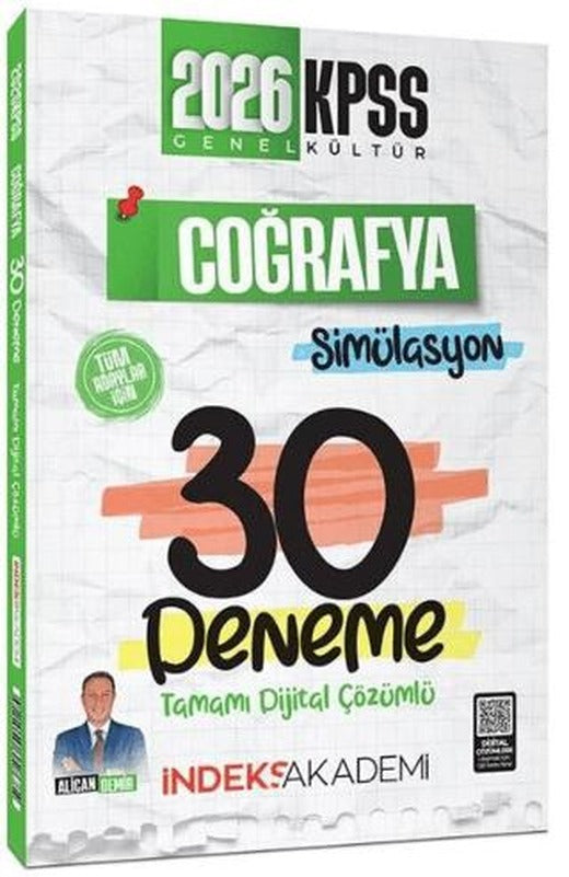 2026 KPSS Coğrafya Simülasyon 30 Deneme Çözümlü