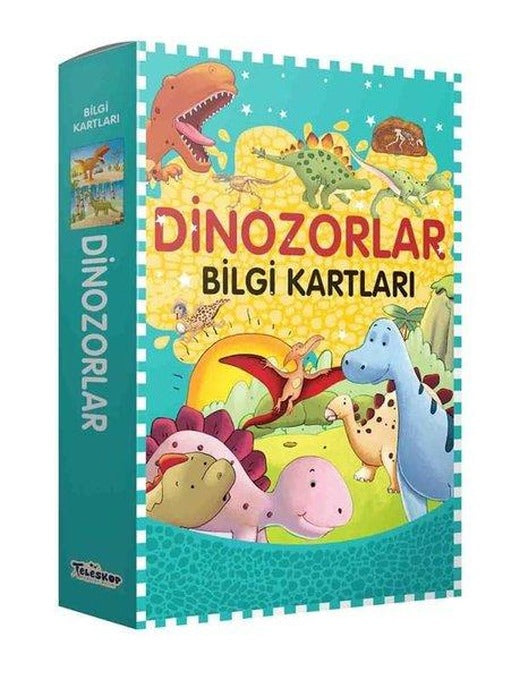 Dinozorlar - Bilgi Kartları | Teleskop Popüler Bilim (İnce Kapak)