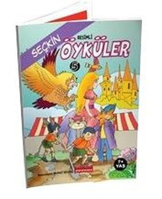 Resimli Seçkin Öyküler 5 - 7+ Yaş | Bordo Ressam