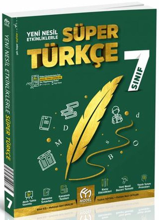 7. Sınıf Türkçe Süper Soru Bankası | Model Eğitim Yayıncılık (Ciltsiz)