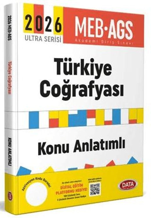 2026 AGS Ultra Serisi Türkiye Coğrafyası Konu Anlatımlı | Data Yayınları (Ciltsiz)