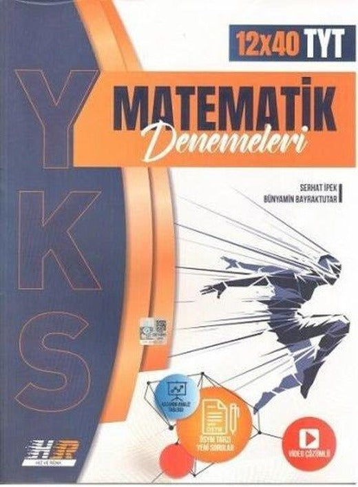 2023 TYT Matematik 12 x 40 Deneme | Hız ve Renk Yayınları (İnce Kapak)