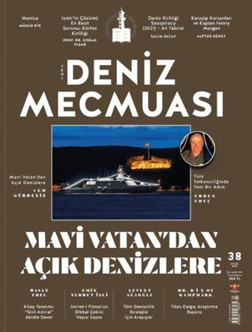 Yeni Deniz Mecmuası Sayı: 38 - Eylül 2025 | Yeni Deniz Mecmuası Dergisi (Ciltsiz)