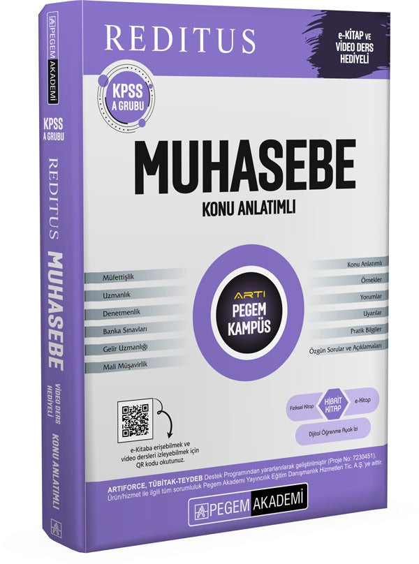KPSS A Grubu Reditus Muhasebe Konu Anlatımlı