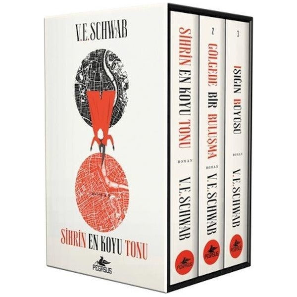 Sihrin Tonları Üçlemesi Kutulu Özel Seti - 3 Kitap Takım | Pegasus (İnce Kapak)