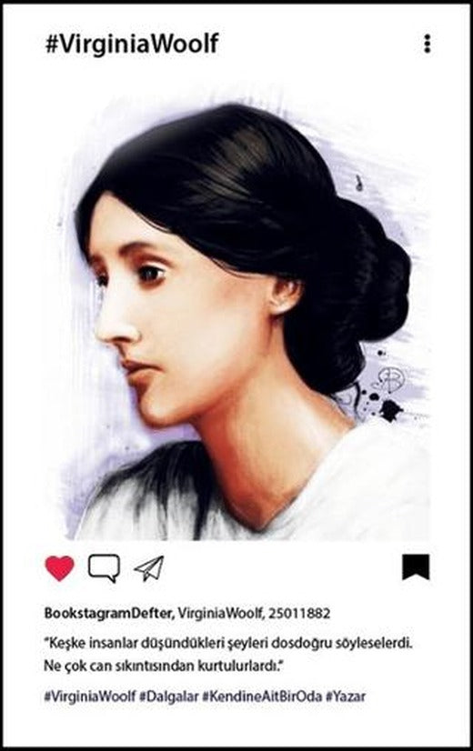 Virginia Woolf Bookstagram Defter | Aylak Adam Kültür Sanat Yayıncılık