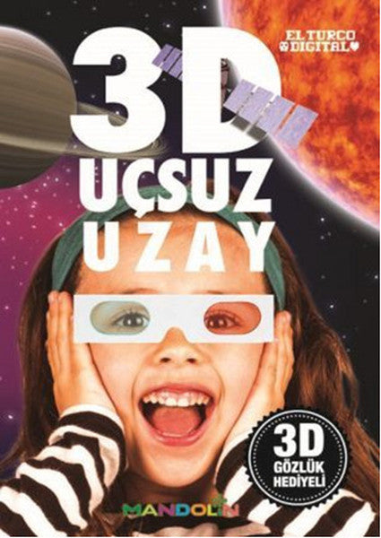 3D Uçsuz Uzay - Tunç Topçuoğlu kitap kapağı