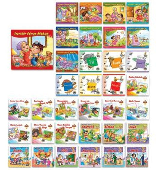 Teşekkür Ederim Allah'ım Serisi (36 Kitap) | Karatay Çocuk (Ciltsiz)