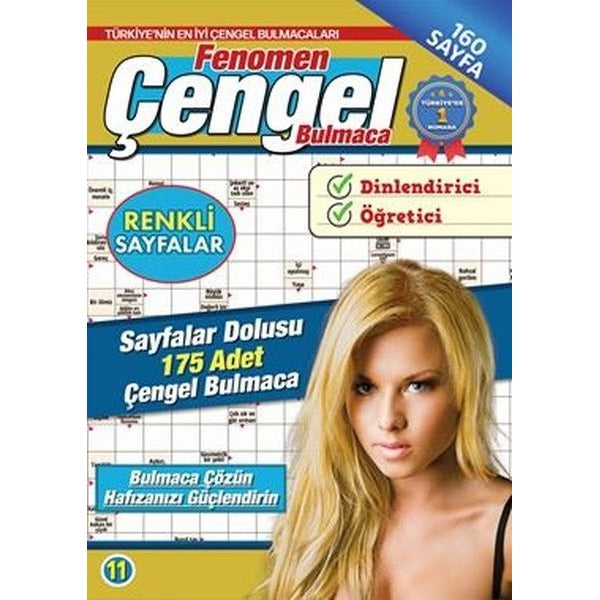 Fenomen Çengel Bulmaca - 11 | Maxı Yayıncılık (İnce Kapak)