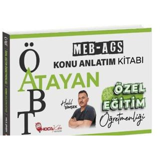 ÖABT MEB-AGS Özel Eğitim Öğretmenliği Atayan Konu Anlatım Kitabı