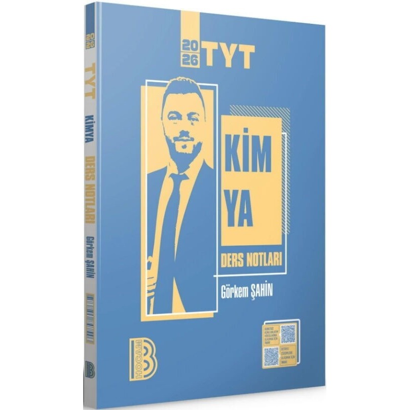 2026 TYT Kimya Ders Notları | Benim Hocam Yayınları (İnce Kapak)