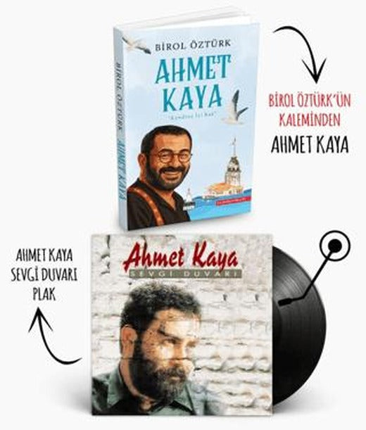 Plaklı Kitaplar - Ahmet Kaya - Sevgi Duvarı Plak | Plak (Ciltsiz)