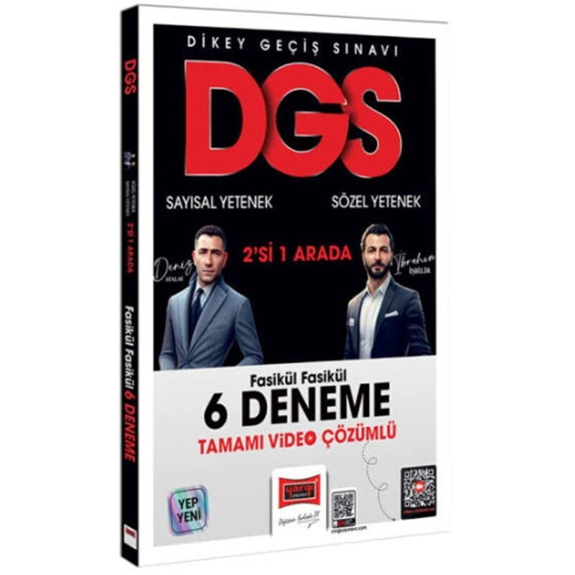 2026 DGS Sayısal Yetenek - Sözel Yetenek Fasikül Fasikül Tamamı Video Çözümlü 6 Deneme