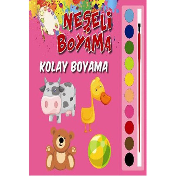Neşeli Boyama Kolay Boyama | Parıltı Yayınları