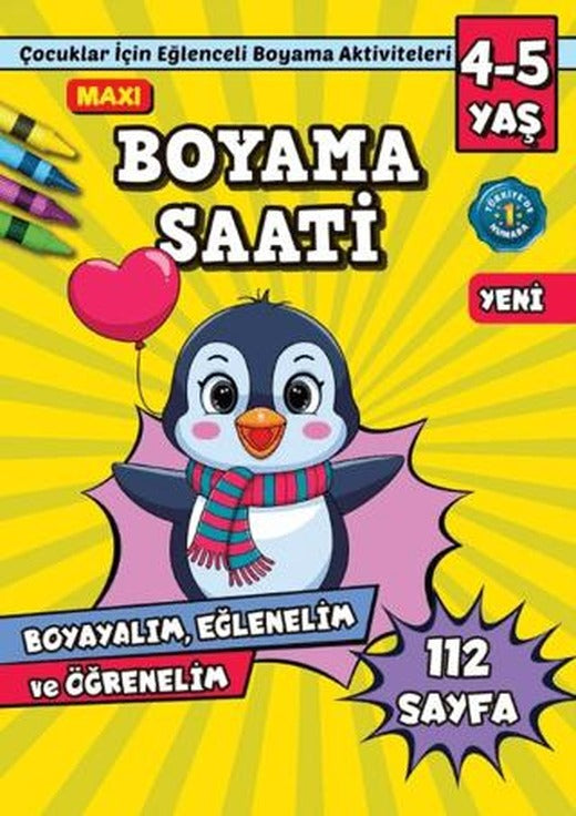 Maxi Boyama Saati 11 | Maxi Yayıncılık (Ciltsiz)