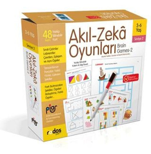 Akıl - Zeka Oyunları Seviye 2 | Piar Kids