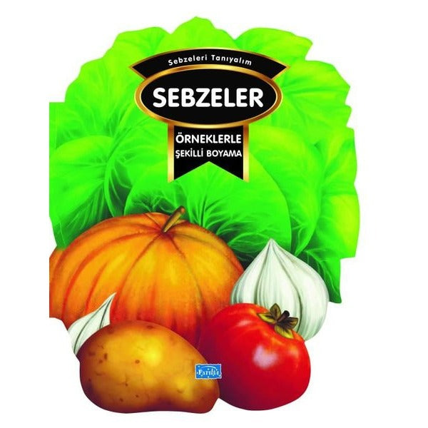 Örneklerle Şekilli Boyama – Sebzeler