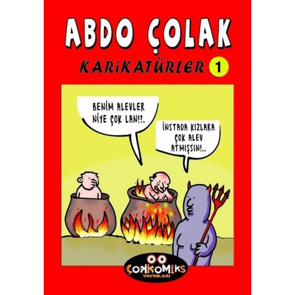 Karikatürler - Cilt 1 | Çokkomiks Yayınları (İnce Kapak)