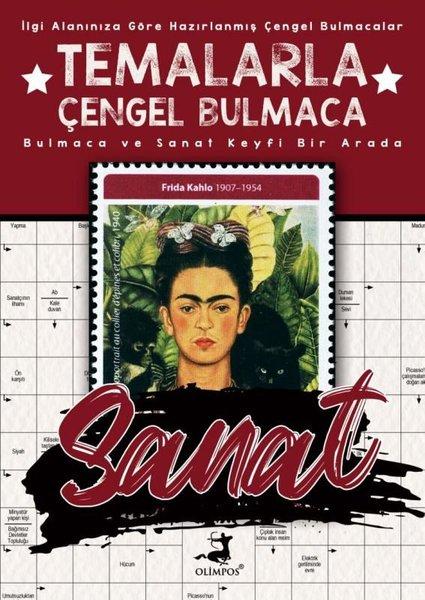 Temalarla Çengel Bulmaca - Sanat | Olimpos Yayınları (İnce Kapak) - Resim 1