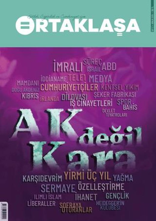 Ortaklaşa Dergisi Sayı 3 | Ortaklaşa Dergisi (Ciltsiz)