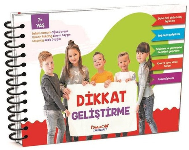 Dikkat Geliştirme 7+Yaş | Yumurcak Yayınları