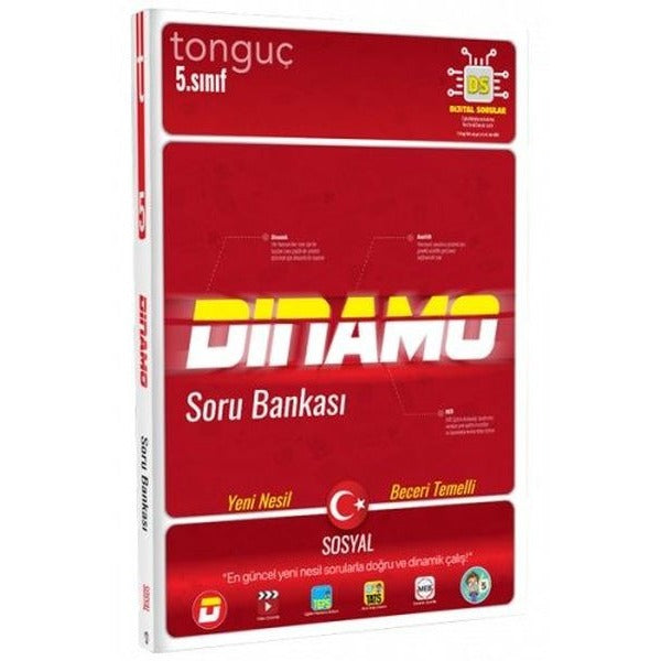 5.Sınıf Dinamo Sosyal Bilgiler Soru Bankası | Tonguç Akademi (İnce Kapak)