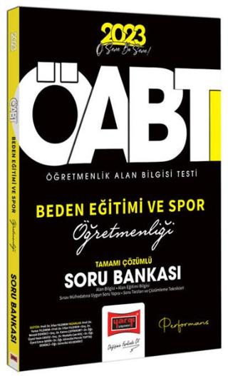 Yargı Yayınları 2023 KPSS ÖABT Beden Eğitim ve Spor Öğretmenliği Tamamı Çözümlü Soru Bankası | Yargı Yayınevi (Ciltsiz) - Resim 1