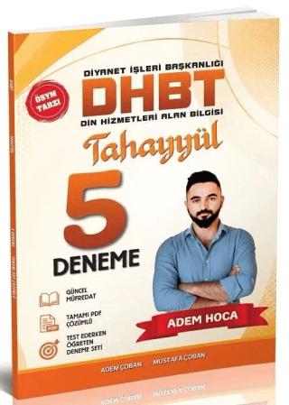 DHBT 5 Deneme Çözümlü | Tahayyül Yayınları (Ciltsiz) - Resim 1