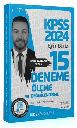 KPSS Eğitim Bilimleri Ölçme ve Değerlendirme 15 Deneme Çözümlü