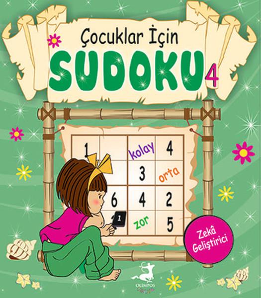Çocuklar İçin Sudoku - 4 | Olimpos Çocuk (İnce Kapak) - Resim 1