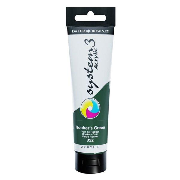 Daler Rowney System 3 Akrilik Boya 150 ml Hookers Green