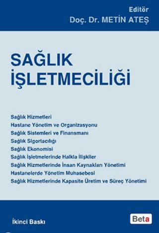 Sağlık İşletmeciliği | Beta Yayınevi (Ciltli) - Resim 1