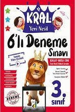 3.Sınıf 6 Deneme Sınavı Kral Yeni Nesil - Damla kitap kapağı