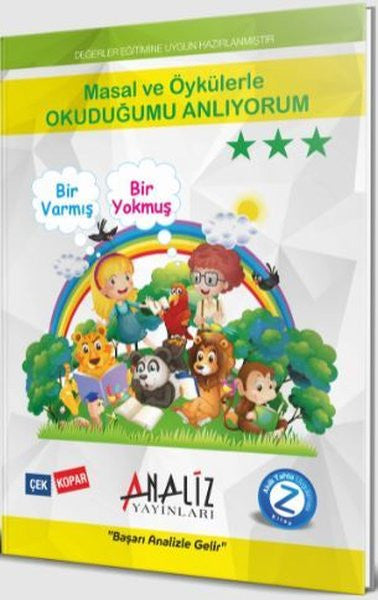 3.Sınıf Masal ve Öykülerle Okuduğumu Anlıyorum - Kolektif kitap kapağı