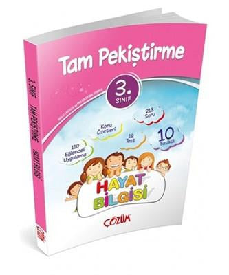 3.Sınıf Tam Pekiştirme Hayat Bilgisi - Çözüm Yayınları kitap kapağı