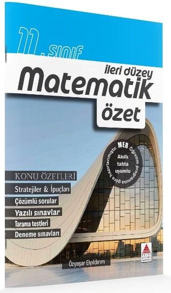 11. Sınıf İleri Düzey Matematik Özet | Delta Kültür-Eğitim (İnce Kapak) - Resim 1