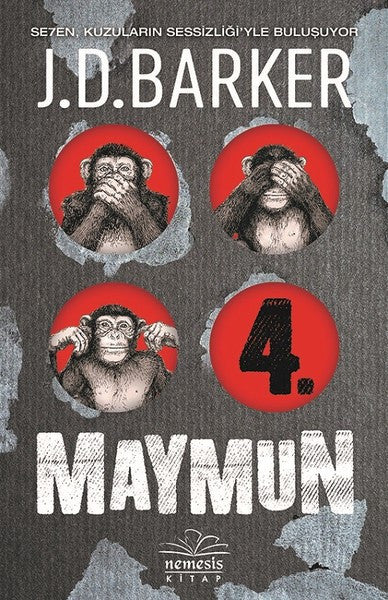 Nemesis Kitap Yayınevi 4. Maymun - J. D. Barker kitap kapağı