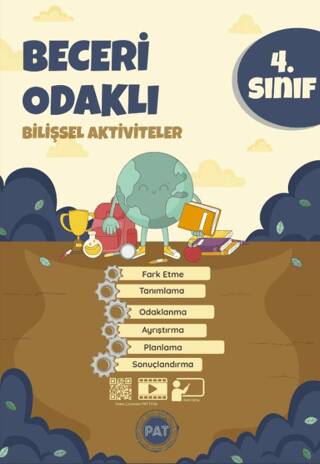 Curious&Genius Pat Beceri Odaklı Bilişsel Aktiviteler 4.Sınıf - Kolektif kitap kapağı