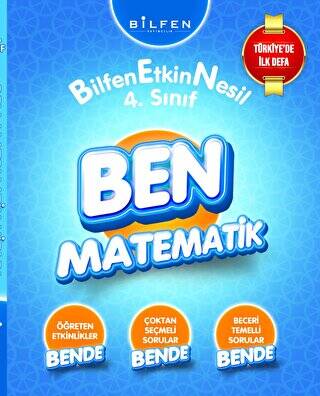 4. Sınıf Ben Matematik Soru Bankası - Kolektif kitap kapağı