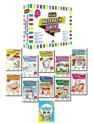 4. Sınıf Matematik – Ünite Hikayeleri - İlyas Gündüz kitap kapağı