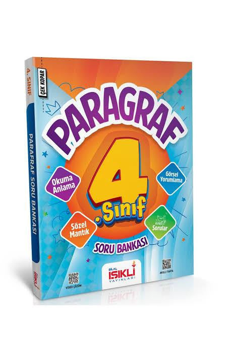 4. Sınıf Paragraf Soru Bankası kitap kapağı