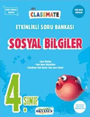 4. Sınıf Classmate Sosyal Bilgiler Etkinlikli Soru Bankası - Kolektif kitap kapağı