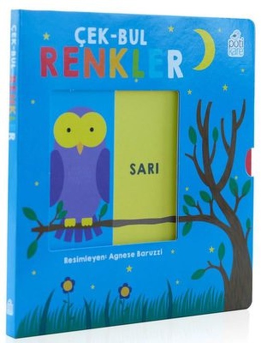 Çek - Bul Renkler |Pötikare Yayınları (Ciltli)