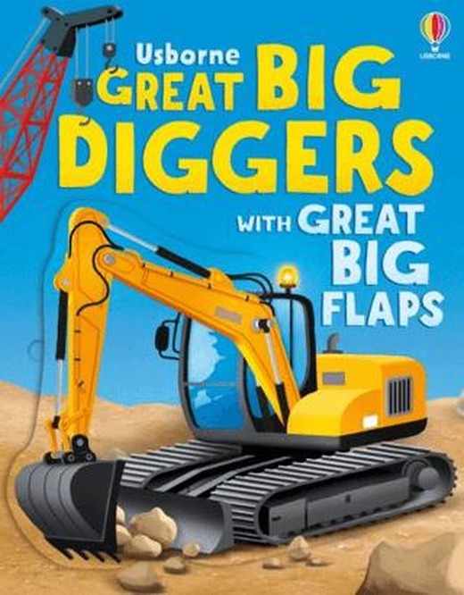 Great Big Diggers | Usborne (Ciltli)